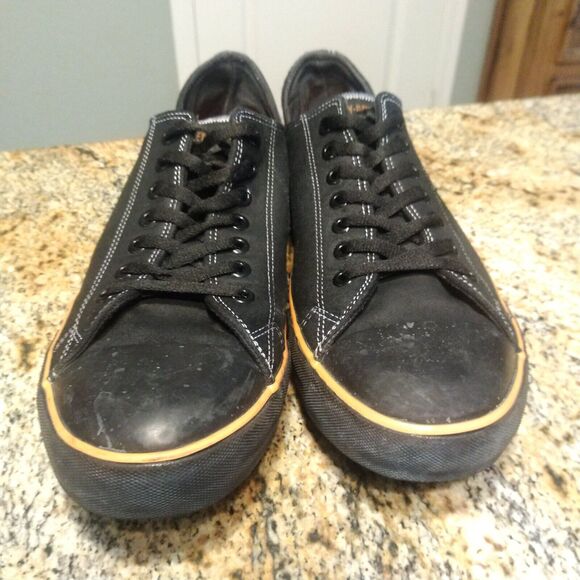 Harley-Davidson Men’s D93197 Biker Motorcycle Casual Shoes Black Orange Size 12 - Picture 9 of 12